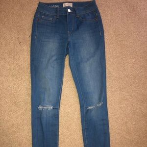 blue jeans from wet seal!